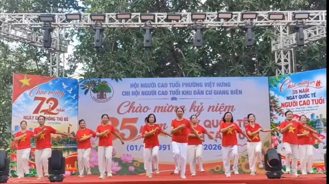 Bài tập dân vũ dành cho người cao tuổi